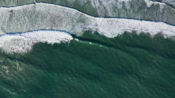 Ειρηνικός Ωκεάνια Κύματα Στο Scorpion Bay San Juanico Baja Καλιφόρνια — Αρχείο Βίντεο