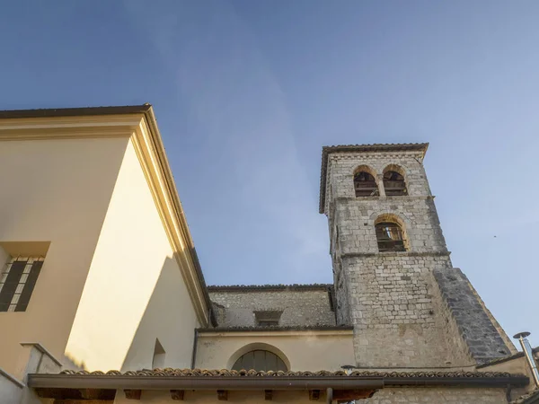 Veroli Village Médiéval Lazio Frosinone Vue Vieilles Maisons — Photo