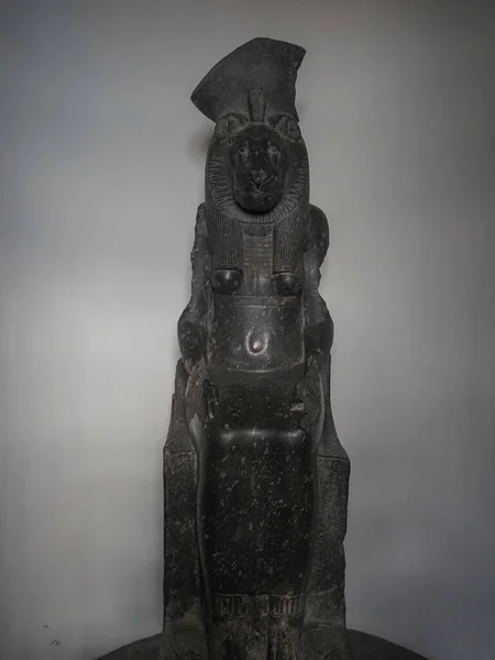 Statuia Zeitei Leului Egiptean Sekhmet — Fotografie, imagine de stoc