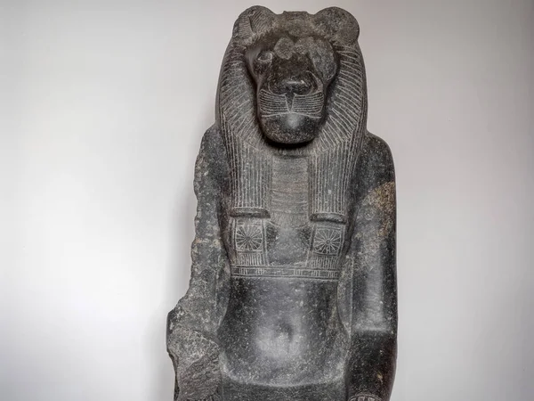 Sekhmet Egyptiska Lejon Gudinna Staty — Stockfoto