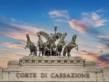 Roma Corte di Cassazione Yüksek Adalet Bakış Sarayı
