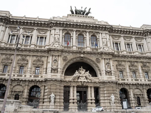 Rom Corte Cassazione Gebäude Palast Der Höchsten Gerechtigkeit Ansicht — Stockfoto