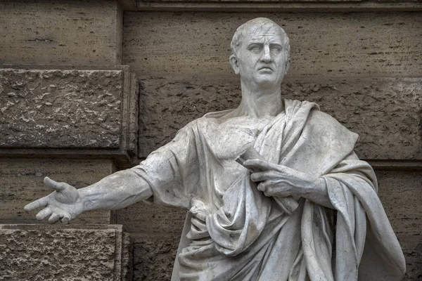 Cicero Statue Cassazione Gebäude — Stockfoto