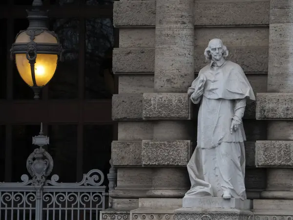 Luca Statua Cassazione Edificio Roma — Foto Stock