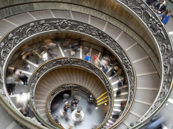 Vatican City Rome February 2022 Famous Spiral Staircase Opened Again — Stock Photo, Image