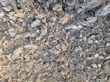 Çiftlik arazisindeki kuru toprak.