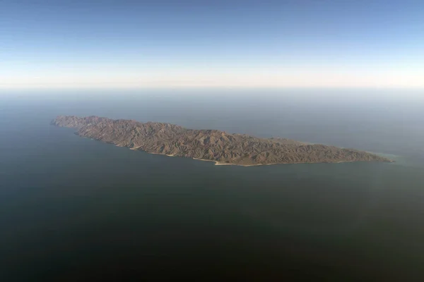 Cerralvo Cousteau Island Baja California Sur Aerial View Panorama —  Fotos de Stock