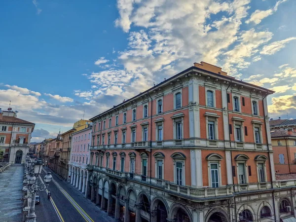 Bologne Indipendenza Indépendance Rue Vue Aérienne — Photo