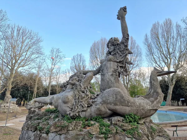 Parc Montagnola Sculpture Statue Vue — Photo