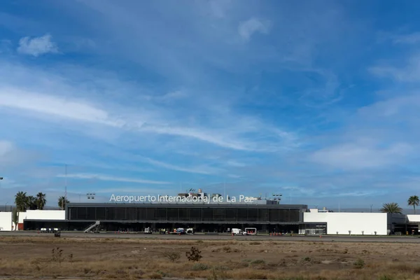 Paz Baja California Sur Airport Luchtfoto Mexico — Stockfoto