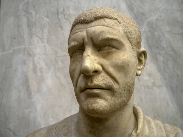 Детали Статуи Римской Скульптуры Мрамора — стоковое фото
