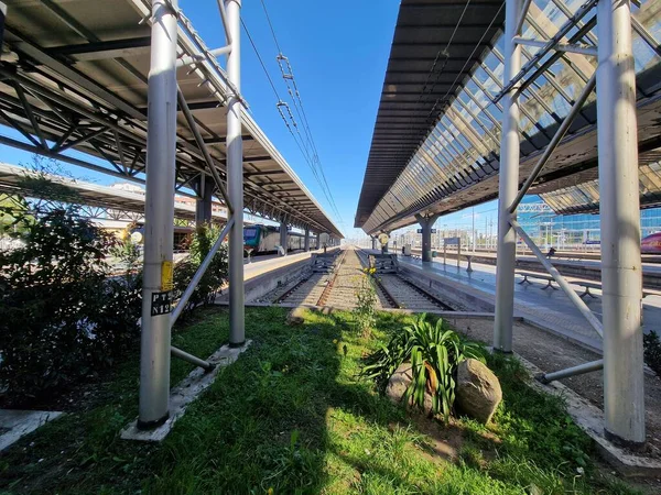 Rogoredo Milan Tågstation Italien Järnväg — Stockfoto