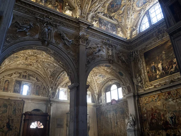 Santa Maria Maggiore Iglesia Bergamo Italia — Foto de Stock