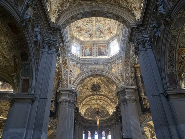 Santa Maria Maggiore Kyrka Bergamo Italy — Stockfoto