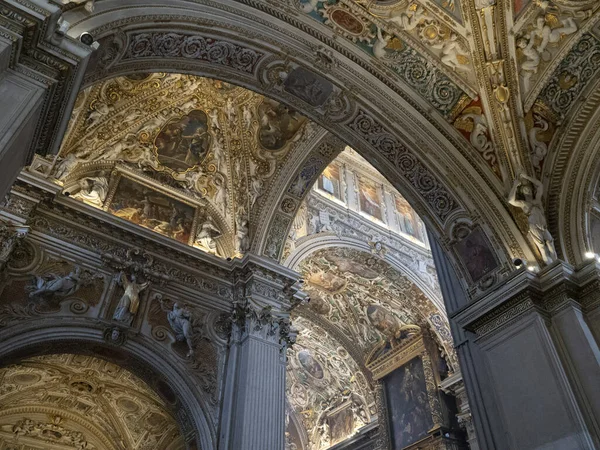 Santa Maria Maggiore Kirche Bergamo Italien — Stockfoto