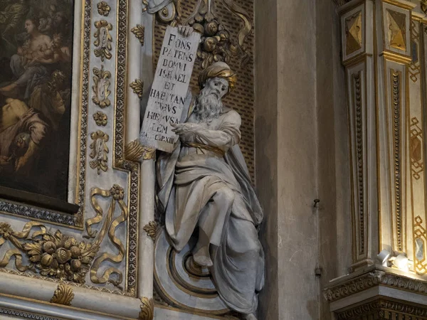 Санта Марія Маджоре Церква Бергамо Італія — стокове фото