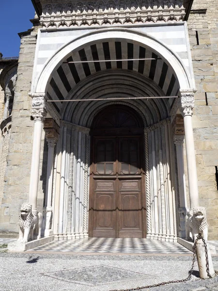 Santa Maria Maggiore Église Bergamasque Italie — Photo