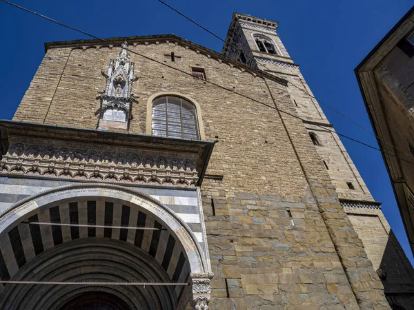 Santa Maria Maggiore Iglesia Bergamo Italia — Foto de Stock