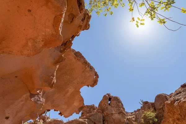 Skała Wulkaniczna Kamienna Baja California Sur Mexico — Zdjęcie stockowe