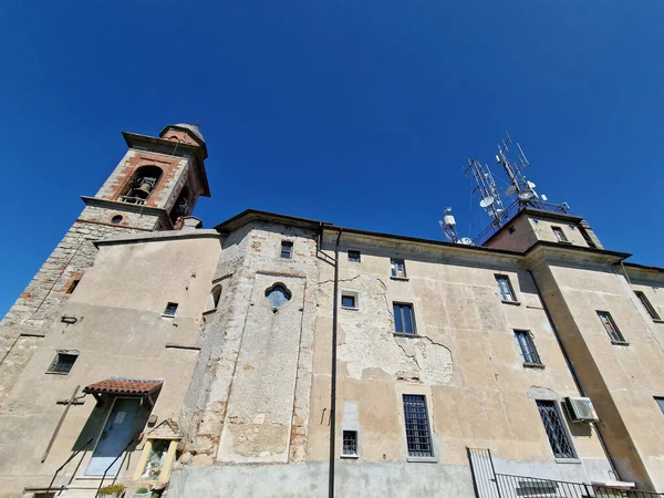 Madonna Montespineto Ancienne Église Sanctuaire Piémont — Photo