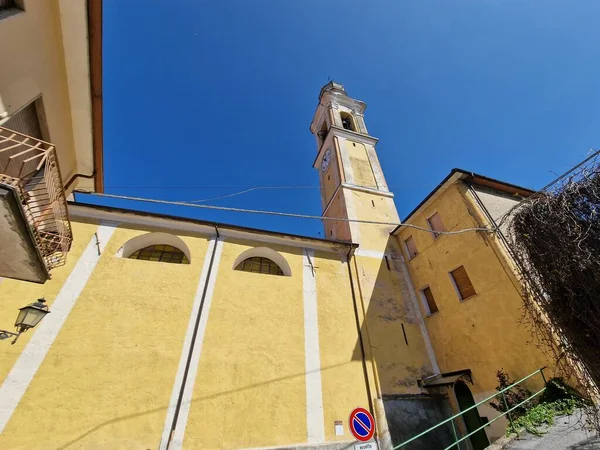 Cabella Ligure Antiga Igreja Piemonte Itália — Fotografia de Stock