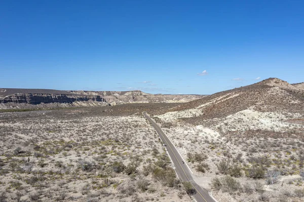 Escorpião Baía Estrada Baja Califórnia Aéreo México — Fotografia de Stock