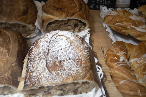 Apple Strudel Bakery Detail — Stockfoto