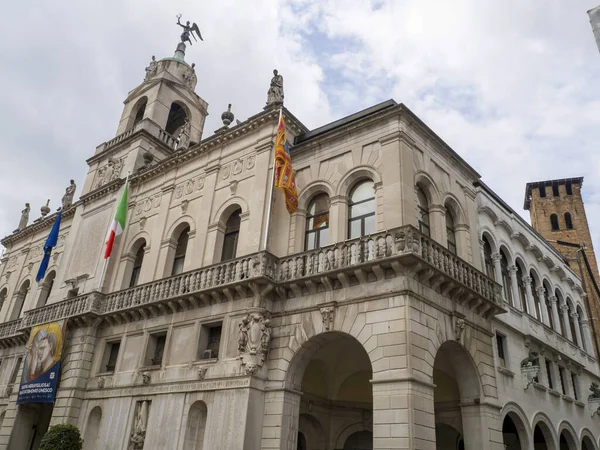 Padova Cityhall Medieval Building View — Stock Photo, Image