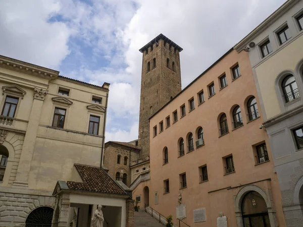 Padova Municipio Medievale Vista Edificio — Foto Stock