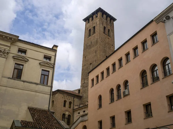 Padova Cityhall Medieval Building View — Foto Stock