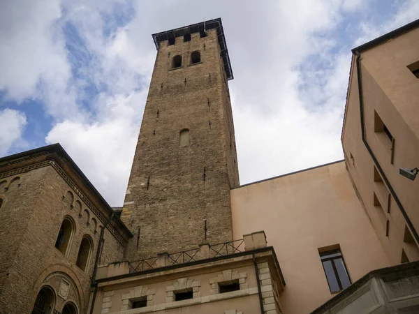 Padova Municipio Medievale Vista Edificio — Foto Stock