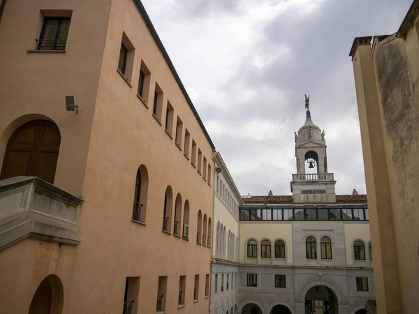 Padova Cityhall Medieval Building View — стокове фото