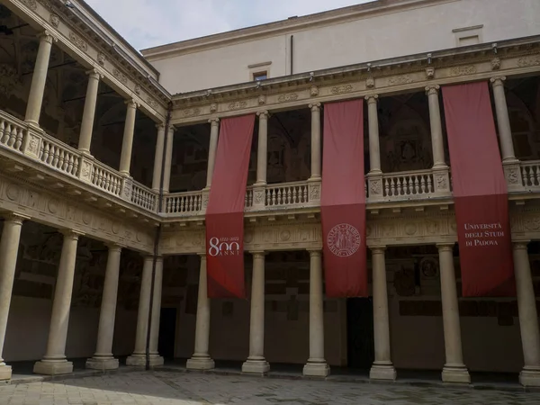 Historic Padova University More 800 Years Old — Stok fotoğraf