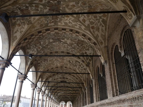 Padova Palazzo Della Ragione Old Medieval Law Court Justice Hall — Foto de Stock