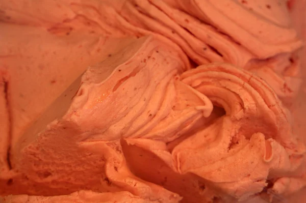 Italienische Eiscreme Aus Nächster Nähe — Stockfoto