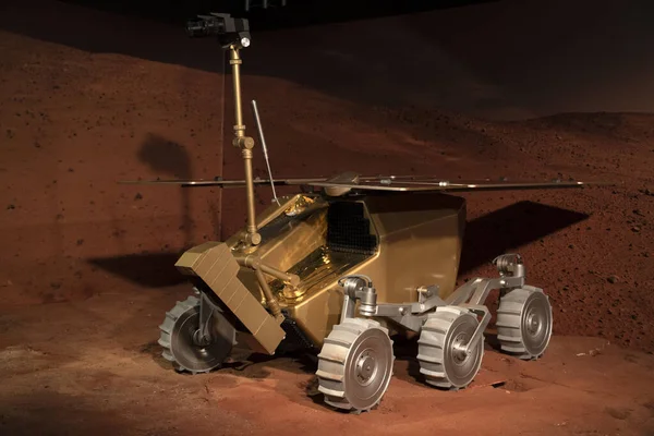 Mars Rover Exploration Spirit Opportunity Close — Stock Fotó