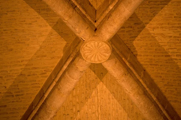 Valencia Gothic Church Arch Detail — Stok fotoğraf