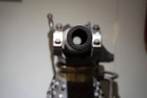 War Machine Gun Close Detail — Stock Photo, Image