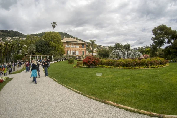 Genoa Italy May 2022 Euroflora International Floreal Exposition Event Outdoor — Stock Photo, Image