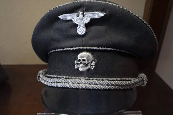 Nazi Officier Hat Close — Stockfoto