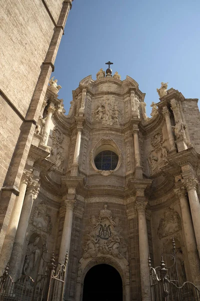 巴伦西亚西班牙历史哥特式大教堂 — 图库照片