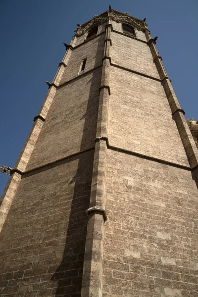 Valencia Spain Historic Gothic Cathedral Church — стоковое фото