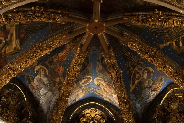 Walencja Hiszpania Historyczny Gotycki Kościół Katedralny — Zdjęcie stockowe