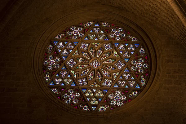 巴伦西亚西班牙历史哥特式大教堂 — 图库照片
