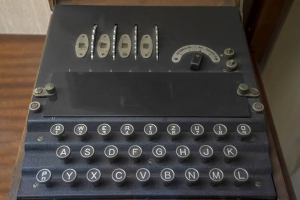 Enigma Nazi German Encoding Encryption Machine World War Crypto Cipher — ストック写真