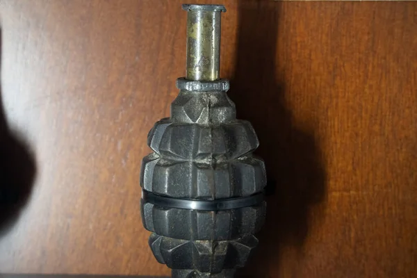 War Hand Bomb Grenade Detail — Zdjęcie stockowe