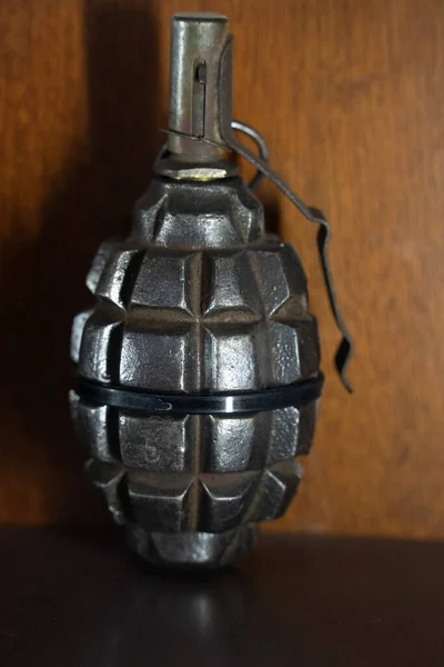 War Hand Bomb Grenade Detail — Zdjęcie stockowe