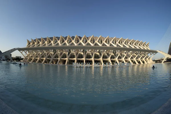 Valencia Spain Ciutat Les Arts Les Ciencies City Arts Sciences — Stockfoto