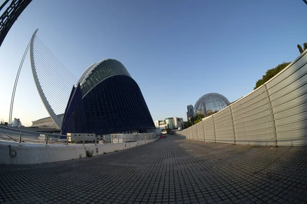 Valencia Spain Ciutat Les Arts Les Ciencies City Arts Sciences — Stockfoto