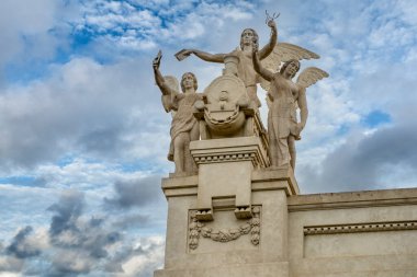 Valencia eski posta kulesi detayı